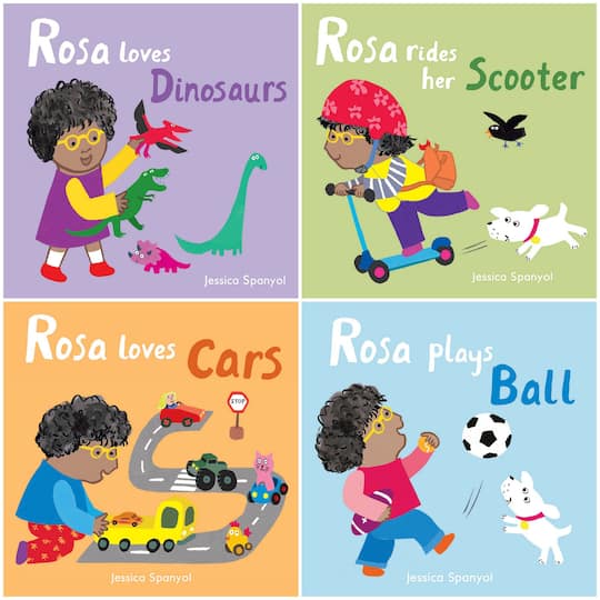 Child&#x27;s Play All About Rosa Board Books, Set of 4